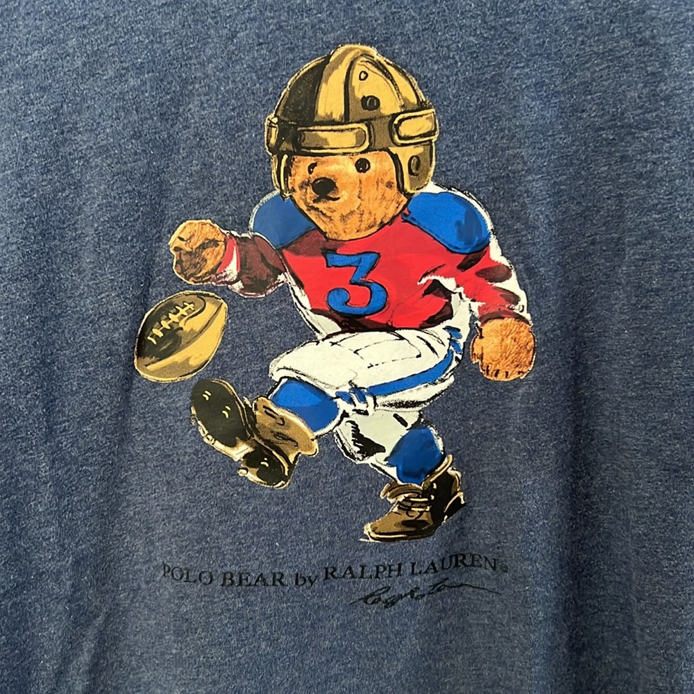 Polo by Ralph Lauren Blue Graphic Tee